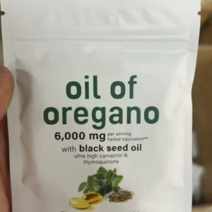 Aceite de Orégano con Aceite de Comino Negro – Cápsulas Blandas Premium, Fórmula Concentrada y de Alta Pureza