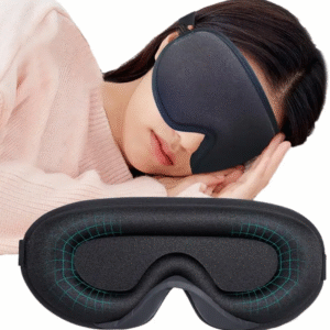 Antifaz 3D de Oscuridad Total – Máscara para Dormir Ergonómica